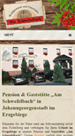 Mobile Screenshot of pension-schwefelbach.de